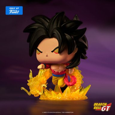 POP! PLUS SUPER SAIYAN 4 GOKU (DRAGON FIST) (SSJ4) FUNKO POP #2077