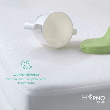 PROTECTOR COLCHON HYPNO HOME 1 PLAZA BAMBU BLANCO IMPERMEABLE - 3