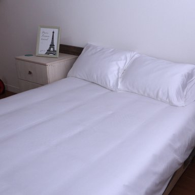 FUNDA PLUMÓN HYPNO HOME 2 PLAZAS BAMBÚ BLANCO LISOS