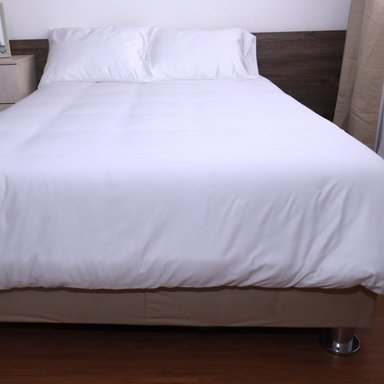 FUNDA PLUMÓN HYPNO HOME 2 PLAZAS BAMBÚ BLANCO LISOS - 5