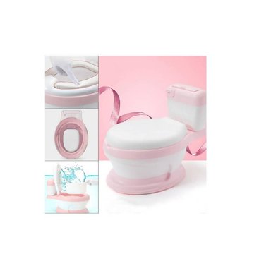 INODORO BACIN DE ENTRENAMIENTO MUSICAL ROSADO PARA NIÑOS