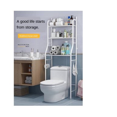 ESTANTE ORGANIZADOR PARA BAÑO INODORO ALTA CALIDAD.