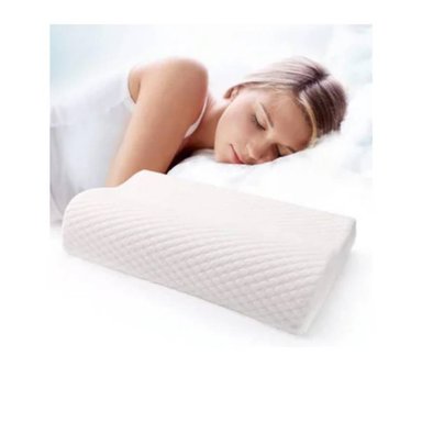 ALMOHADA BLANCO VISCOELASTICA MEMORY PILLOW FUNDA CON CIERRE