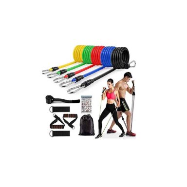 SET LIGAS RESISTENCIA CROSSFIT 11 PIEZAS