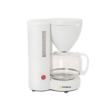 CAFETERA IMACO ICM608 PARA 6-8 TAZAS BLANCO