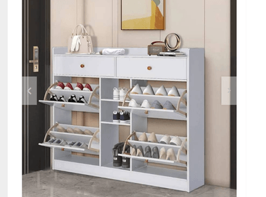 ZAPATERA NACION MUEBLES HILET BLANCO MODERNA