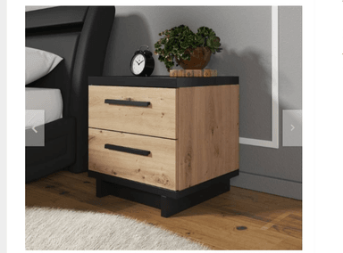 VELADOR NACION MUEBLES JIN MODERNO 2 CAJONES