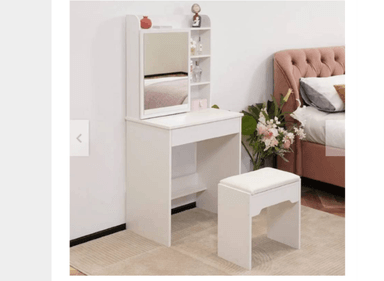 TOCADOR NACION MUEBLES ALASKA BLANCO MODERNO