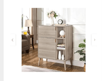 COMODA NACION MUEBLES ROSE VITNAGE 2 CAJONES MARRON CLARO