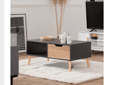 MESA DE CENTRO NACION MUEBLES MILA ELEGANTE