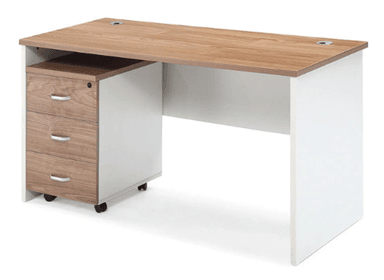 ESCRITORIO NACION MUEBLES NICO 55 CM X 120 CM BLANCO