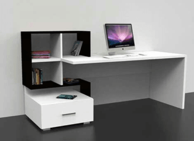 ESCRITORIO NACION MUEBLES DANAE 45 CM X 140 CM BLANCO