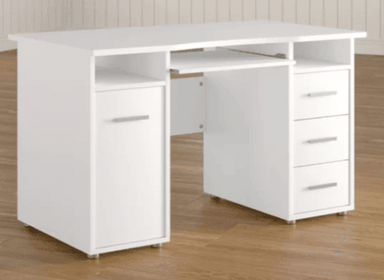 ESCRITORIO NACION MUEBLES NICOLLE 67 CM X 120 CM BLANCO
