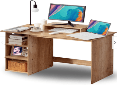 ESCRITORIO NACION MUEBLES ALIDA 46 CM X 110 CM MADERA CON CAJONERA - 2