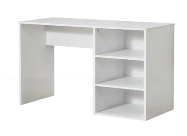 ESCRITORIO NACION MUEBLES DALI 50 CM X 100 CM BLANCO CON CAJONERA - 2