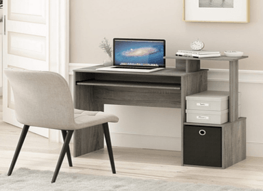 ESCRITORIO NACION MUEBLES NIC 40 CM X 100 CM GRIS