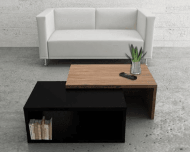 MESA DE CENTRO NACION MUEBLES ELI NEGRO