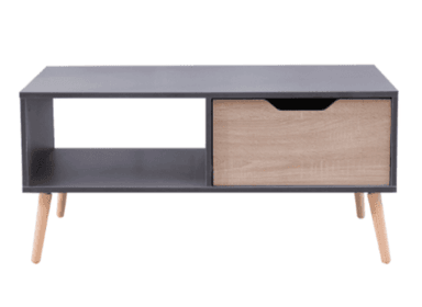 MESA DE CENTRO NACION MUEBLES MILA NEGRO - 2