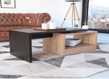 MESA DE CENTRO NACION MUEBLES JULL NEGRO