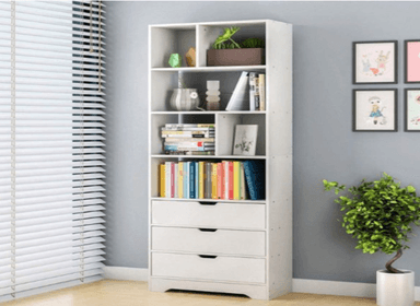 LIBRERO NACION MUEBLES SAGITARIO BLANCO