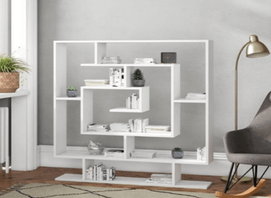 LIBRERO NACION MUEBLES PAULA BLANCO