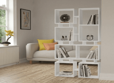 LIBRERO NACION MUEBLES SOFIA BLANCO