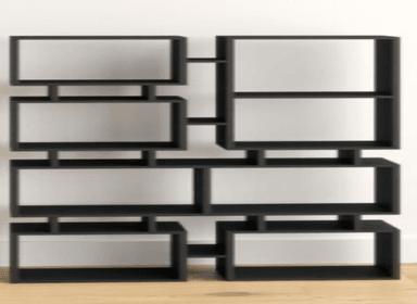 LIBRERO NACION MUEBLES SOFIA NEGRO