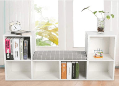 LIBRERO NACION MUEBLES JULIA BLANCO NIÑOS