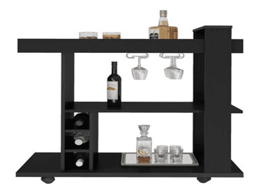 MUEBLE BAR NACION MUEBLES WIN NEGRO - 3