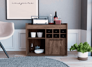 MUEBLE BAR NACION MUEBLES ALEXIS AMAZONICO ROJO