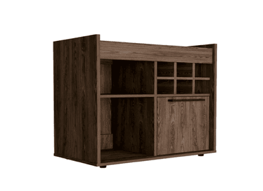 MUEBLE BAR NACION MUEBLES ALEXIS AMAZONICO ROJO - 3