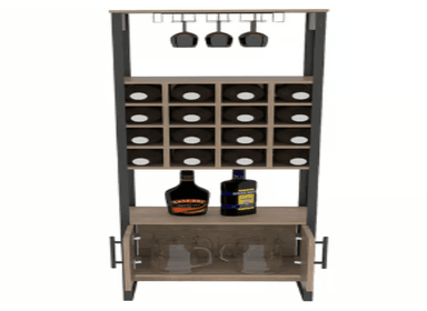 MUEBLE BAR NACION MUEBLES SEVILLA MARRON - 2