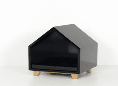 CAMA PERROS Y GATOS ROGER NACION MUEBLES CASA COLOR NEGRO