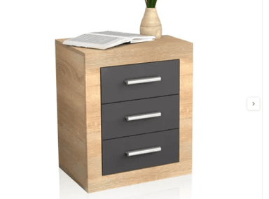 VELADOR NACION MUEBLES EMMA MINIMALISTA 2 COLORES MARRÓN RÚSTICO - 2