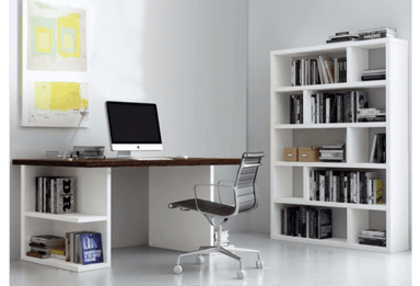 ESTANTE LIBRERO NACION MUEBLES LUCI BLANCO