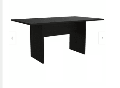 MESA COMEDOR NACION MUEBLES JAEL MARRÓN RÚSTICO - 2
