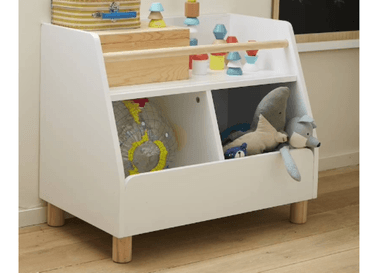 COMODA NACION MUEBLES PAUL JUGUETES NIÑOS BLANCO