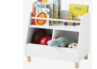 COMODA NACION MUEBLES PAUL JUGUETES NIÑOS BLANCO - 2