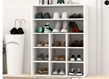 ZAPATERA NACION MUEBLES DAVID BLANCO SIMPLE