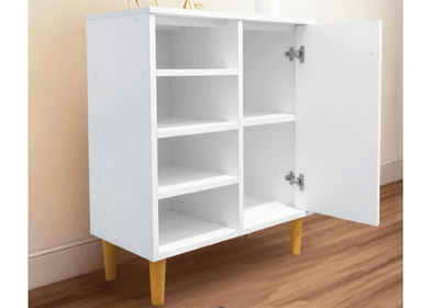 ZAPATERA NACION MUEBLES ROMA BLANCO MATE - 2