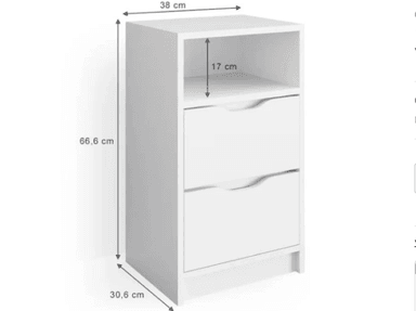 VELADOR NACION MUEBLES CAMILA BLANCO - 3