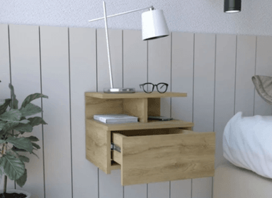 VELADOR NACION MUEBLES DUKI FLOTANTE BEIGE