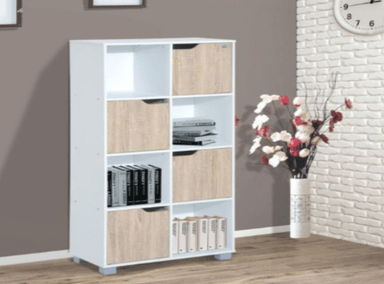 ESTANTE NACION MUEBLES ROSE BLANCO RÚSTICO