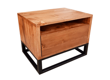 VELADOR NACION MUEBLES LISSET CATEDRAL MARRÓN ROJIZO