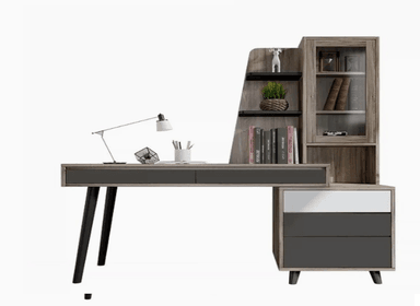 ESCRITORIO NACION MUEBLES BENJA 50 CM X 130 CM COÑAC