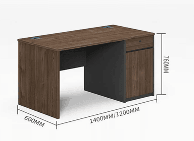 ESCRITORIO NACION MUEBLES HANNA 50 CM X 100 CM GALES - 2