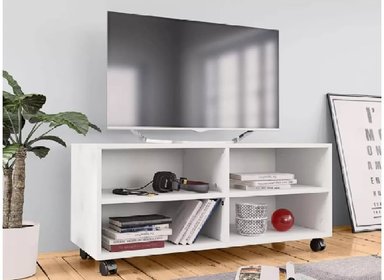 CENTRO DE ENTRETENIMIENTO NACION MUEBLES AVA COLOR BLANCO