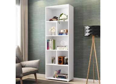 LIBRERO NACION MUEBLES LILY BLANCO