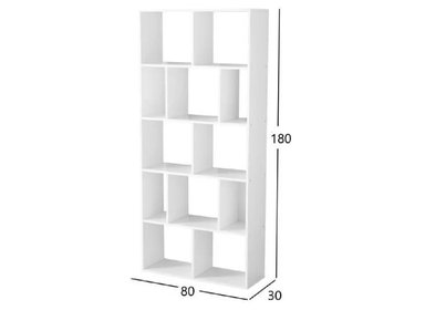 LIBRERO NACION MUEBLES AMELIA BLANCO - 2