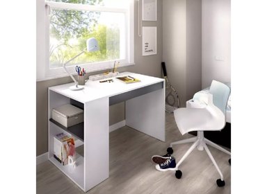 ESCRITORIO NACION MUEBLES ENZO 50 CM X 120 CM BLANCO